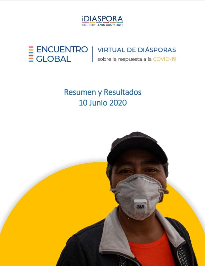 Resumen y Resultados de Encuentro Global Virtual de Diasporas 10 June 2020